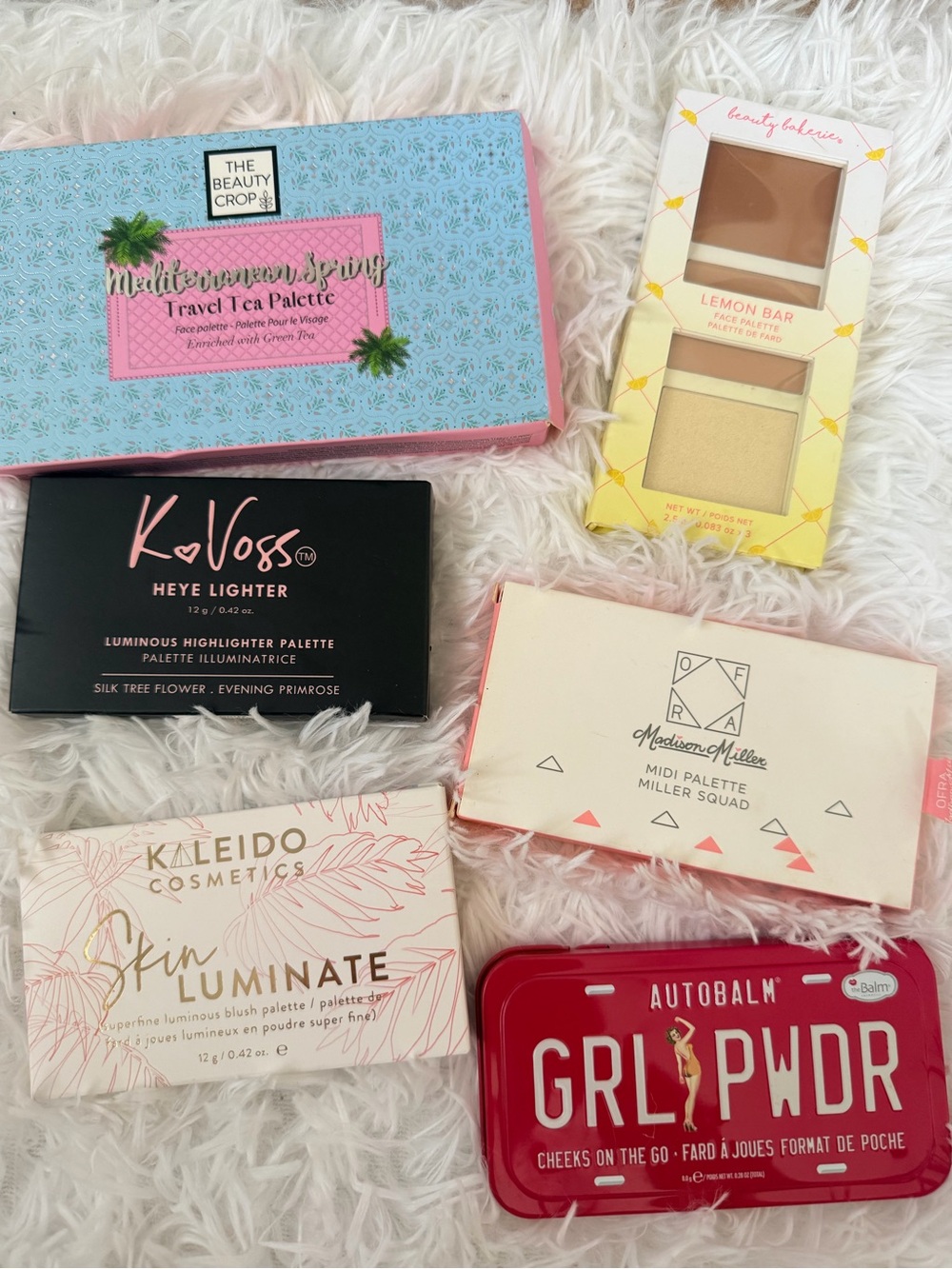 Face Palette Makeup Lot
